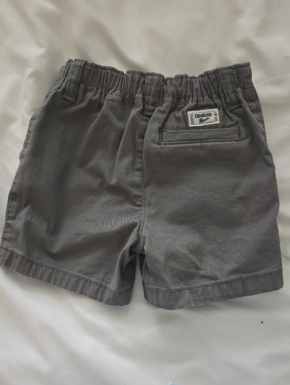 OshKosh B'gosh Gray Pull-On Shorts